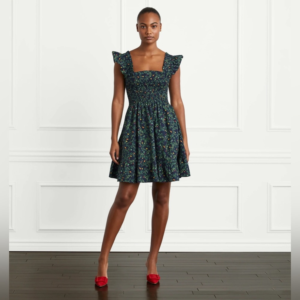VGUC Hill House Elizabeth nap dress in Midnight Garden, XS